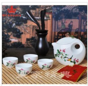 皇家新品 創意家居禮品骨瓷茶壺茶杯【富貴天香 茶具套裝】_禮品、工藝品、飾品_世界工廠網中國產品信息庫
