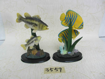 【樹(shù)脂陶瓷工藝品家居(水景魚(yú)套二)3559】?jī)r(jià)格,廠家,圖片,塑料、樹(shù)脂工藝品,德化縣印藝印刷有限責(zé)任公司-